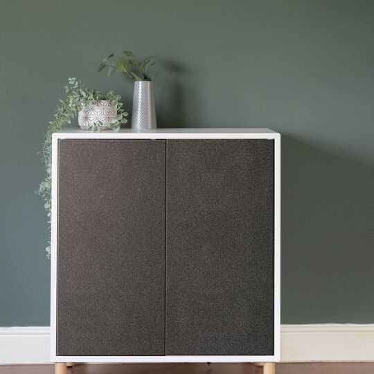 Klebefolie Uni Pixel schwarz image number null